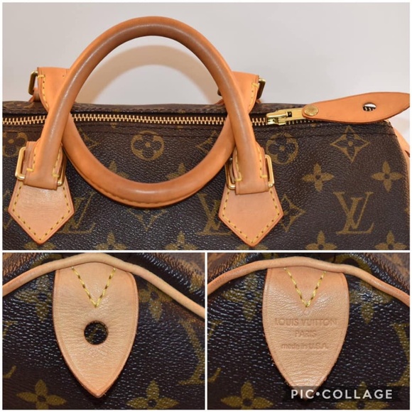 ❗️SOLD❗️Authentic Louis Vuitton Speedy 30 Monogram - Picture 7 of 8